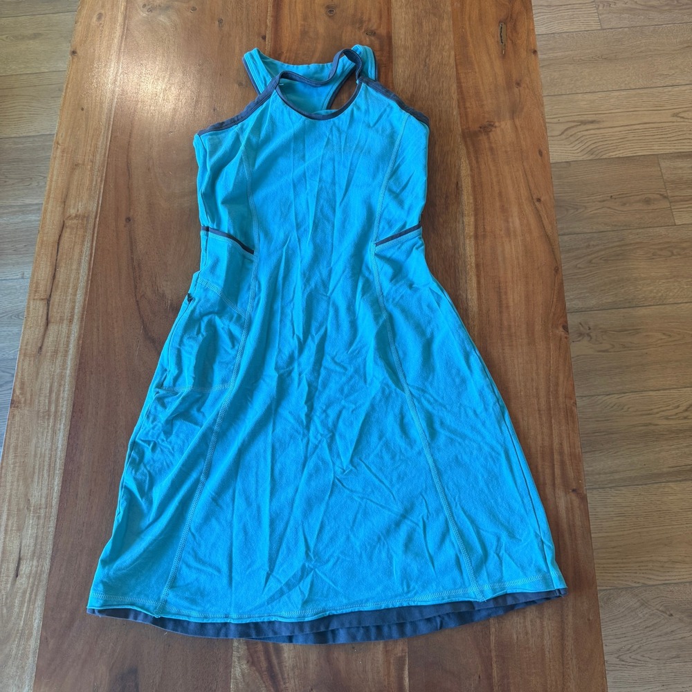 Mountain Hardwear Teal Blue Athletic Dress